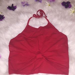Red halter top❤️